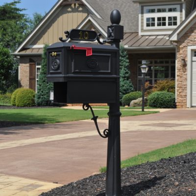 The contemporary metal mailboxes that we offer are built to withstand the test of time, because the cast aluminum that we use will never rust, and we also add a protective coating at the end of the process. You can have one shipped today by following this link.Shop Now!