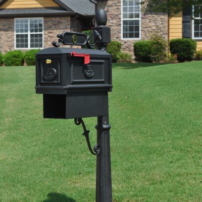 The Better Box contemporary black decorative mailbox with paperbox is constructed with rust-proof cast aluminum as well as stainless steel hardware, These curbside mailboxes are individually hand crafted with a lifetime of service in mind.Shop Now!