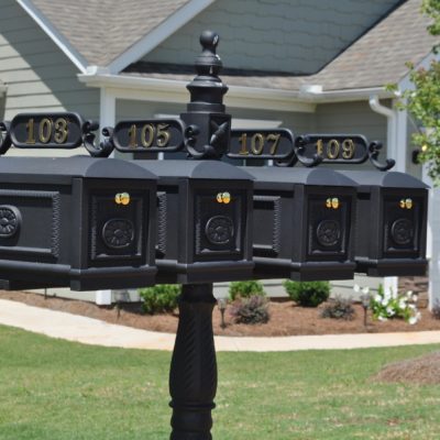 Our quadruple classic black decorative mailbox is easy to install and features cast aluminum construction built to last.Shop Now!
