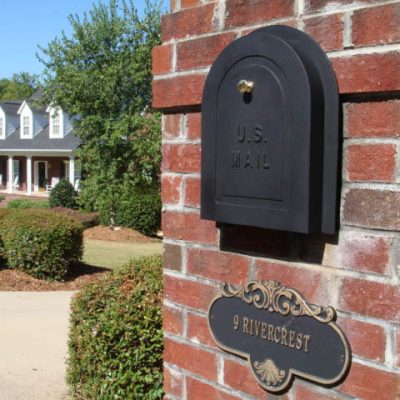 brick mailbox designs