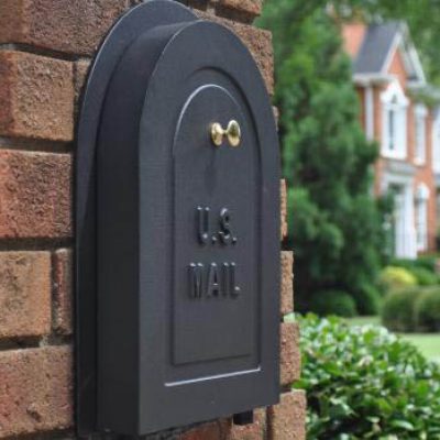 Better Box Mailboxes offers a variety of sizes of our replacement doors for brick and stone mailboxes, and our standard 6″ and 8″ brick mailbox door sizes will fit most mailboxes. Simply measure your door across the bottom to determine the size needed for your repair project.Shop Now!