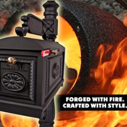 about-us-forged1 pole mounted mailboxes